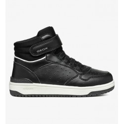 GEOX ΑΓΟΡΙ SNEAKERS J46LQB 05415 C0127 ΜΑΥΡΟ